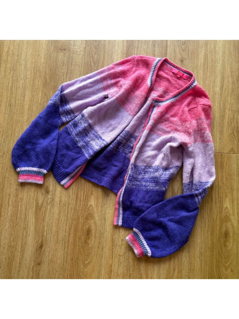 Lilly Pulitzer Tessalyn Long Sleeve Sweater Cardigan Cabochon Size S